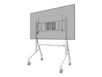 Neomounts Fl50-575Wh1 Support Au Sol Mobile Pour Écran 65-110" - Installation Rapide - Tüv - Image 5