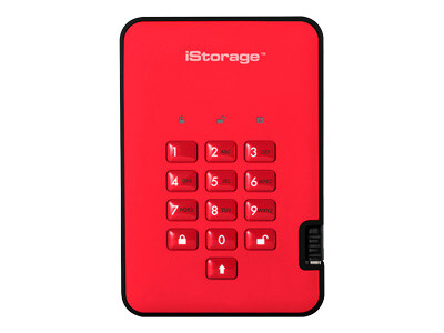 iStorage diskAshur - SSD - 1 To - USB 3.2 - Conformit TAA
