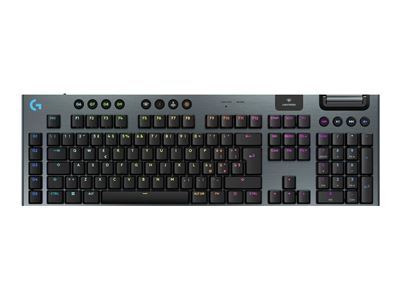 Logitech G915 X - clavier - LIGHTSPEED - QWERTY - Italien - noir Priphrique d\'entre
