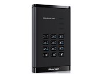 iStorage diskAshur PRO³ - SSD - chiffré - 512 Go - externe (portable) - USB 3.2 Gen 1 (USB-C connecteur) - 256-bit AES-XTS, FIPS 197 PUB, 256-bit AES-CBC, 256-bit AES-ECB - FIPS (Federal Noir - vue 1