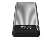 HyperJuice HJ245B banque d'alimentation - USB-C - 4 x USB-C - 245 Watt