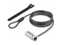 Non Communiqué Startech Startech.com Slim Lock Noble Wedge Slot Compatible, 6.6Ft Locking Cable - Image 2