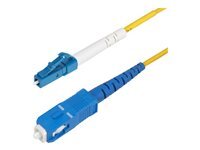 Startech.com Jaune Câble Fibre Optique De 5M Simplex Monomode Lc À Sc (Upc) Os2, 9/125Μm, 40G/100G, Cordon Fibre Optique, Insensible À La Courbure, Faible Perte D'insertion, Cordon Patch Fibre Lszh - Neuf - Image 4