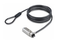 StarTech.com Slim Lock K-Slot Compatible, Combination Locking Cable Cable De Securite 6.6Ft de Inmac Wstore