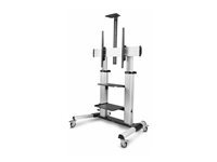 STARTECH Meuble TV  1110C-MOBILE-TV-CART Bicolore