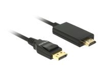 Delock cable adaptateur - DisplayPort / HDMI - 1 m
