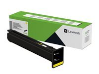 Lexmark Jaune original boîte cartouche de toner LCCP LRP pour Lexmark CS963e CX961se CX962se CX963se - vue 3