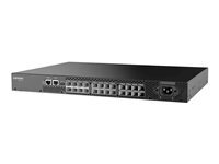 Lenovo ThinkSystem DB610S - commutateur - 8 ports - Gere - Montable sur rack - avec 8 x emetteurs-recepteurs 32 Gbps SWL SFP+