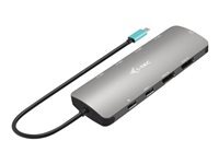 i-Tec Nano Dock - station d'accueil - USB-C / USB4 / Thunderbolt 3 / Thunderbolt 4 - 2 x HDMI - 1GbE