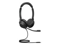Jabra Evolve2 30 SE, Stereo MS, adaptateur USB C/A