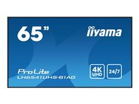 Iiyama Noir 65" Led - Prolite Lh6541uhs-B1ag - Image 4
