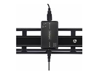 STARTECH USB Galvanic Isolator Up To 6KV, Electrical Noise Isolator, IP40, DIN Rail Mount, Isolated Power Filter, USB 2.0 (12Mbps)/TAA