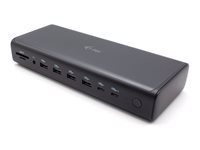 I-Tec Noir Universal 6X 4K/60Hz Display Docking Station + Power Delivery 140W - Neuf - Image 4