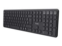 Trust Vaiya - clavier - sans fil - bluetooth - noir