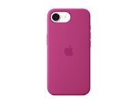 Apple Coque en silicone pour iPhone 16e – Fuchsia (brand) iPhone 16e Rose - vue 3