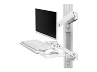 Ergotron Lx Pro Kit De Montage Pour Ecran Lcd/Clavier/Souris Grand Blanc de Inmac Wstore