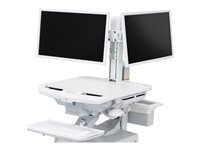 Ergotron - Kit de bras réglables pour double moniteur - Système de montage pour écran - Image 2