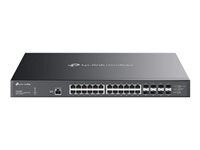 TP Link Omada SX3832MPP V1 Commutateur C2+ Géré 24 x 10010002.5G5G10GBase T PoE++ + 8 x Ethernet 10 Go SFP+ Montable sur rack PoE++ - vue 3