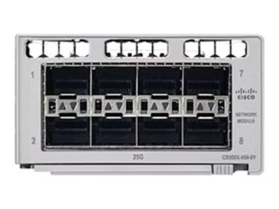 Cisco Meraki - module d\'extension - Gigabit Ethernet / 10Gb Ethernet / 25Gb Ethernet SFP28 x 8