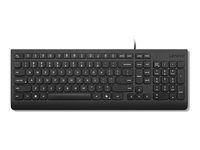 Lenovo Essential - clavier - disposition des zones 2,5 - AZERTY - Fran�ais - noir P�riph�rique d'entr�e
