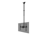 Neomounts CL35-440BL16L Support TV pour plafond 94,0 cm (37) - 177,8 cm (70) support de plafond, réglable en hauteur, mobile, inclinable - Image 3