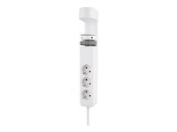 Neomounts Coupe-Circuit Usb-C + Usb-A 3680 Watt Avec Support De Bureau A Pince Taille 2 Blanc de Inmac Wstore
