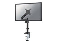 Non Communiqué Noir Neomounts Ds70-750Bl1 - Kit De Montage (Support De Montage Pour Bureau) - Bras Réglable En Mouvement Complet - Pour Écran Lcd - Taille D'écran : 17"-27" - Pinces Montables, Oeillet - Image 2