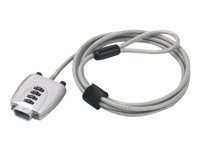 Neomounts NSVGALOCK Câble de sécurité avec cadenas - universel Argent - vue 2