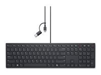 Dell Wired Collaboration Keyboard Kb525c Clavier Azerty Francais Peripherique D'entree Taille 3 Noir de Inmac Wstore