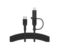 Adaptateur USB 2 en 1 USB C et Lightning 1m50 noi - vue 10