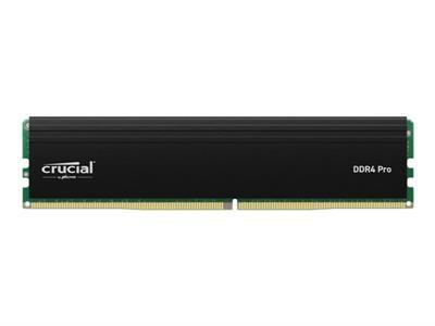 Crucial Pro - DDR4 - module - 32 Go - DIMM 288 broches - 3200 MHz / PC4-25600 - mmoire sans tampon