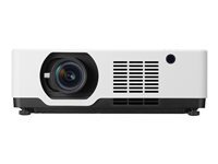 NEC PE506UL - projecteur 3LCD - objectif zoom - LAN - blanc