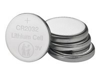 Verbatim Pack de 4 piles bouton au lithium CR2032 3V - vue 1
