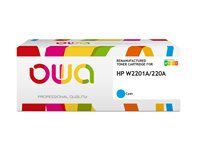 OWA cyan compatible remanufacture cartouche de toner alternative pour : HP W2201A