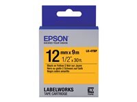 Epson LK-4YBP - bande d'etiquettes - 1 cassette(s) - Rouleau (1,2 cm x 9 m)