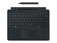 Microsoft Surface Pro Keyboard for Business - clavier - avec rangement pour stylos - avec accelerometre, pave tactile - QWERTY - Italien - noir - avec Slim Pen Peripherique d'entree