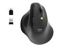 Port Connect Professional Ergo Soft Souris Bluetooth, Ghz Taille 2.4 de Inmac Wstore
