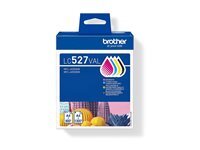Brother LC527 Value Pack - pack de 4 - noir, jaune, cyan, magenta - original - cartouche d'encre