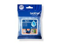 Cartouche Brother LC521C Cyan 500 pages Pack individuel - vue 6