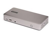 StarTech.com Triple-Monitor Usb4 Docking Station, 4K 60Hz Hdmi Or Displayport, 100W Laptop Charging, 2.5Gbe, Usb-C Multi-Monitor Dock, Driverless Station D'accueil 2.5Gbe Taille 4 de Inmac Wstore - Image 1
