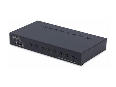 StarTech.com Commutateur KVM HDMI 8 Ports, 4K 60Hz