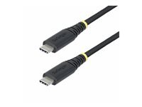 StarTech.com Usb-C Charging Cable, 240W, Silicone Jacket W/Braid Cable Usb De Type-C 24 Pin Usb-C Pour 24 Pin Usb-C 2 2M Noir de Inmac Wstore