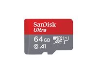SanDisk Ultra - carte memoire flash - 64 Go - microSDXC UHS-I