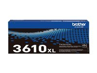 Brother TN3610XL - a rendement eleve - noir - original - cartouche de toner