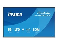 iiyama ProLite LH5575UHS-B2AG 55 Classe (54.6 visualisable) ecran LCD retro-eclaire par LED - 4K - pour signalisation numerique