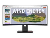 Lenovo ThinkVision T34WD-40 - ecran LED - incurve - 34 - HDR