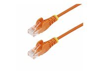 Startech.com Orange Câble Ethernet Cat6 Fin De 1,5M, Sans Accroc, 100W Poe, Utp, Lszh, Fil De Cuivre Pur 28Awg, Cordon Patch Réseau Rj45 Avec Serre-Câble, Contrôlé Fluke - Neuf - Image 3