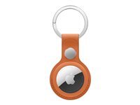 Apple Porte clés en tissage fin roux orangé pour AirTag - vue 5