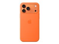 Apple Silicone Case with MagSafe Orange iPhone 17 Pro Max - vue 3