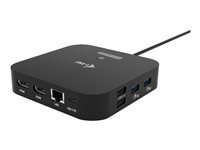 i-Tec - station d'accueil - USB-C / USB4 / Thunderbolt 3 / Thunderbolt 4 / Thunderbolt 5 - 2 x HDMI - 1GbE